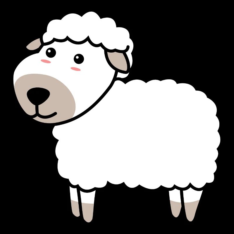 Mouton Comic Animal