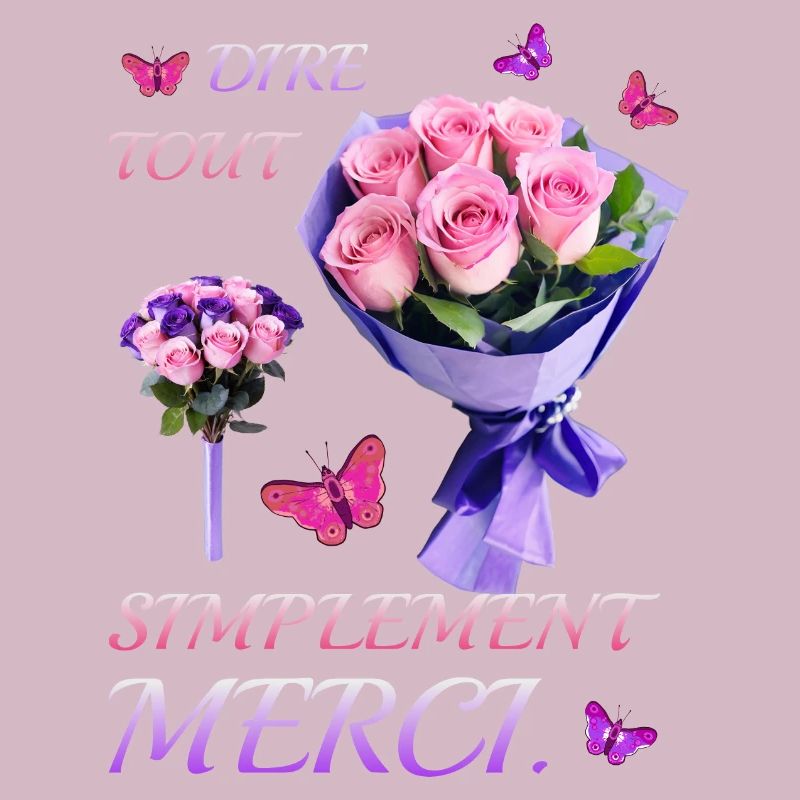 Dites simplement merci.