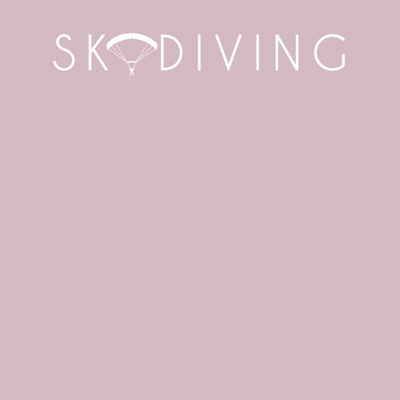 Skydiving design for a skydiver