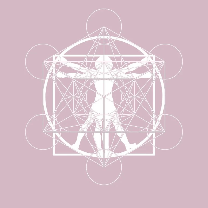 Géométrie sacrée du cube de Da Vinci Metatron