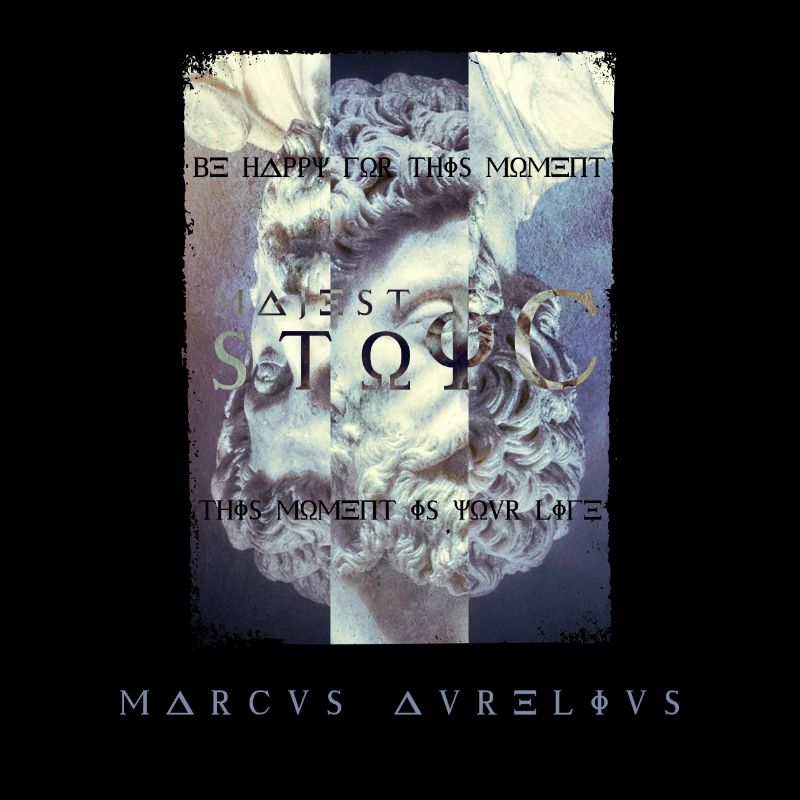 Marcus Aurelius Stoïcisme Soyez heureux motivationnel