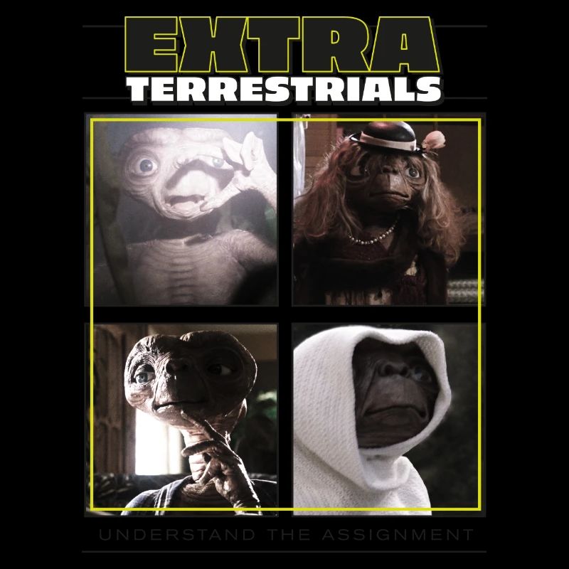 E.T. Understand The Assignment Meme Witzig Kostüm