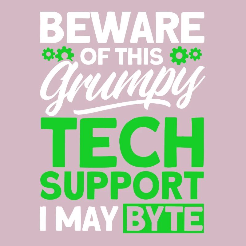 Beware of grumpy technical support