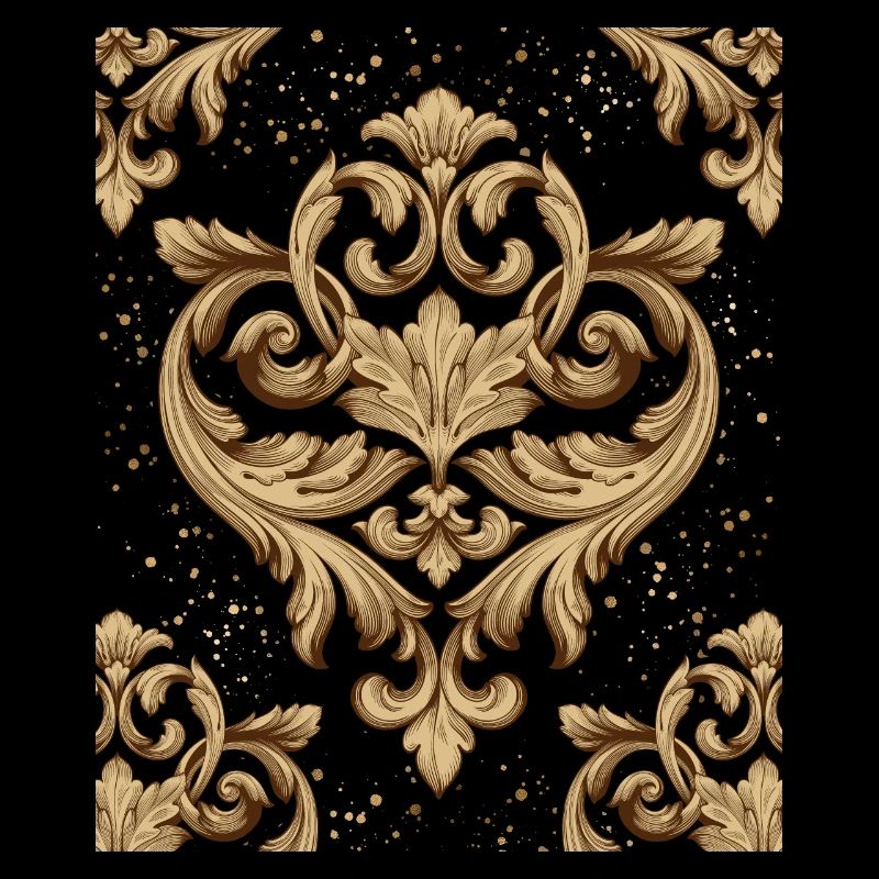 Barock, Barock-Design, Baroque Boho-Ornament