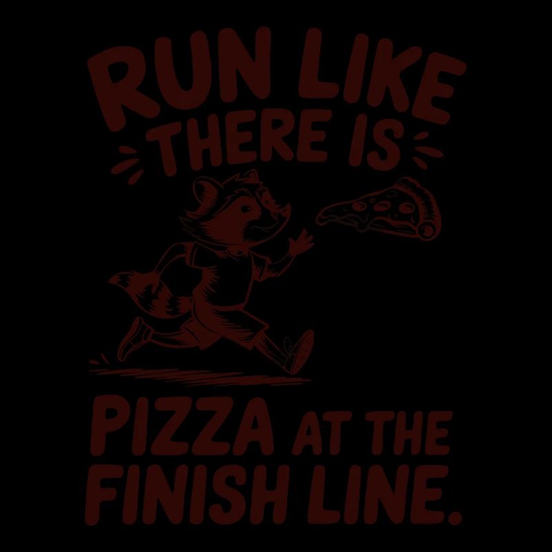 Courez comme un marathonien, pizza à l’arrivée