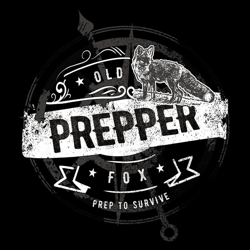 Old Prepper Fox Préparation est tout cadeau
