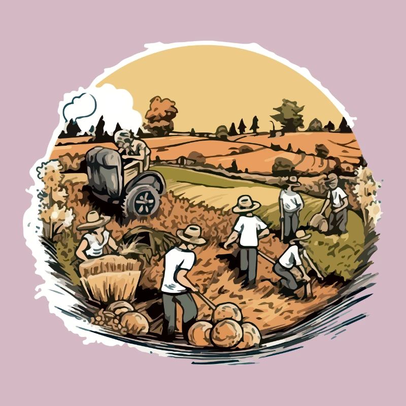 Vintage field work