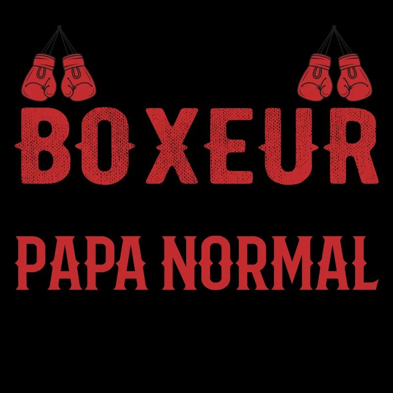 Dad Boxer Humor Coach Boxer Gift