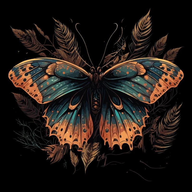 Anmutiger Schmetterling