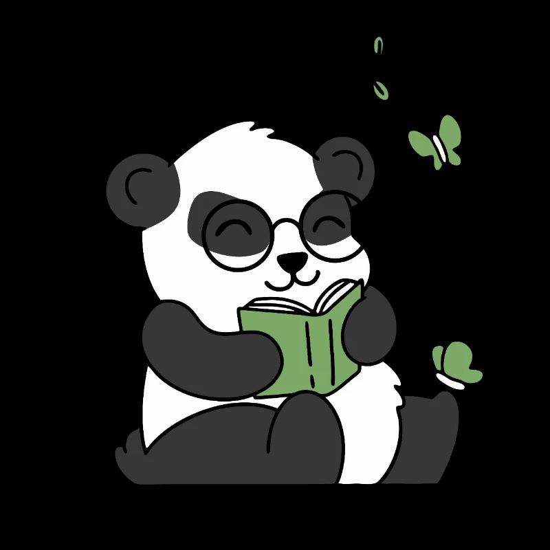 Friedliche Panda-Vibes