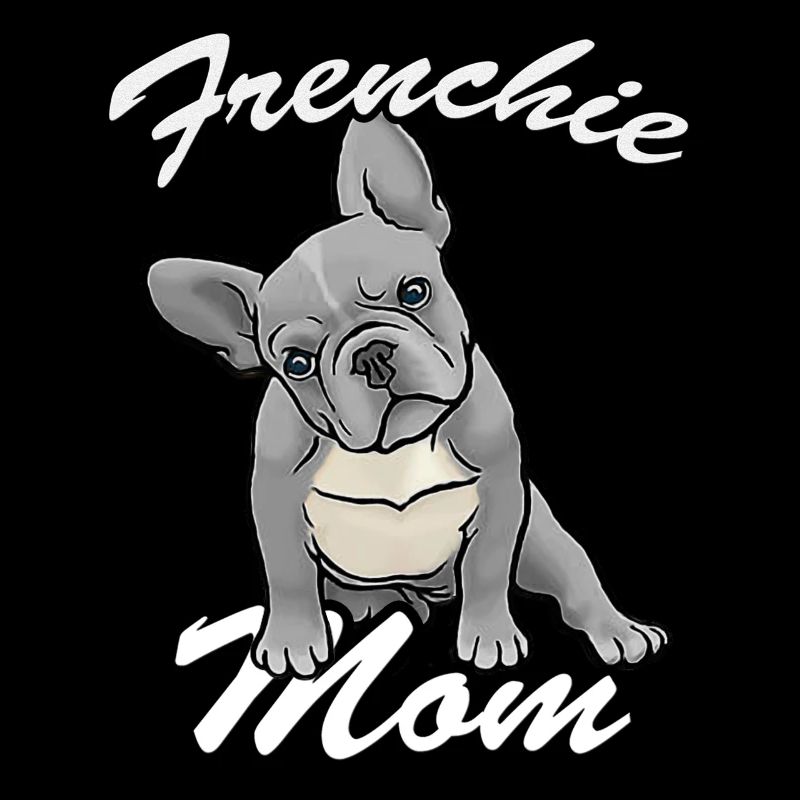 Frenchie Mutter blau