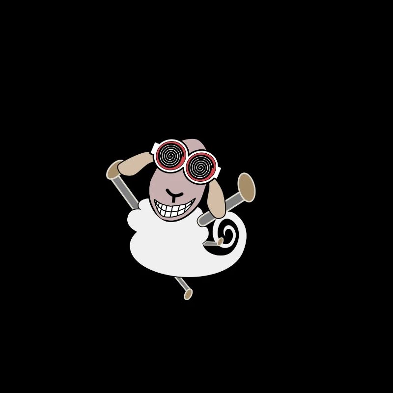 psychedelisches Schaf