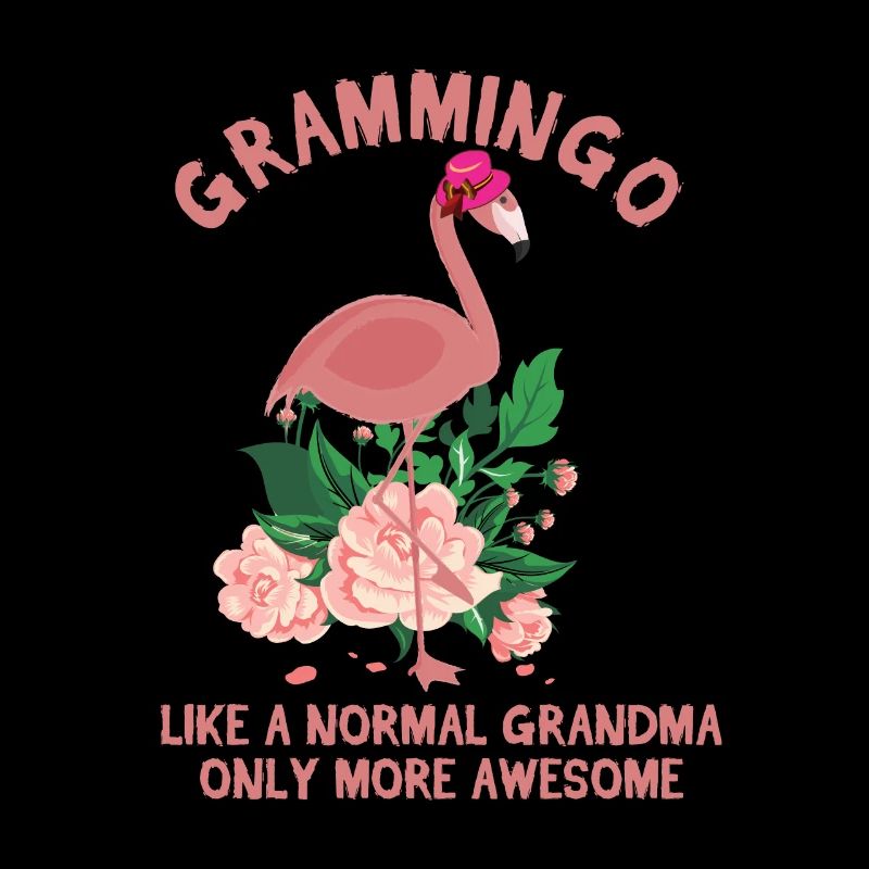 Flamingo grand-mère meilleur grand-mère drôle