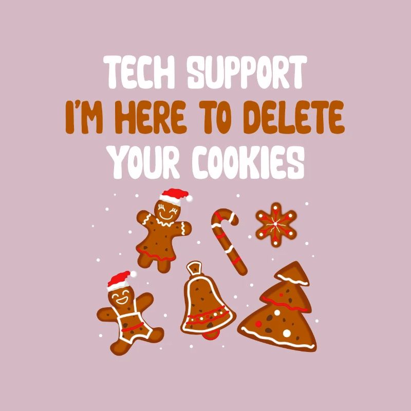 Support technique Noël biscuits IT