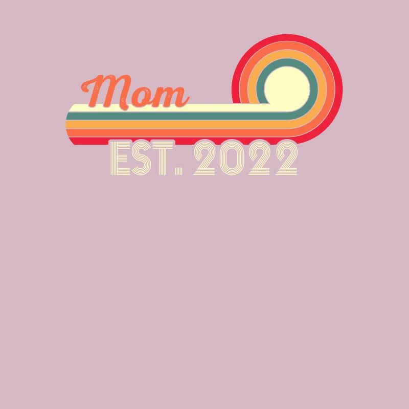 Maman est. 2022 Rétro mère future