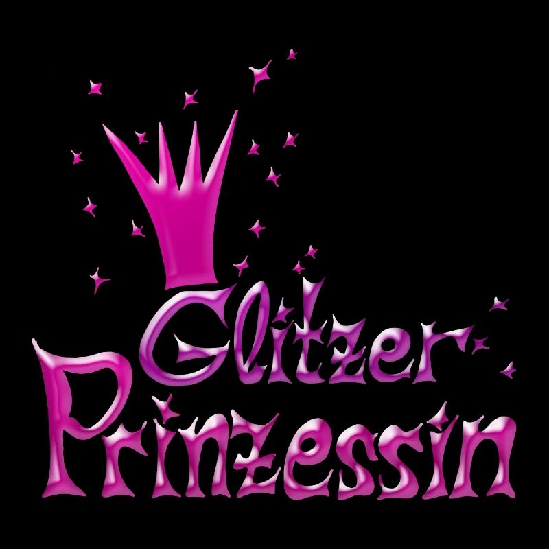 Rosa Glitzer Prinzessin