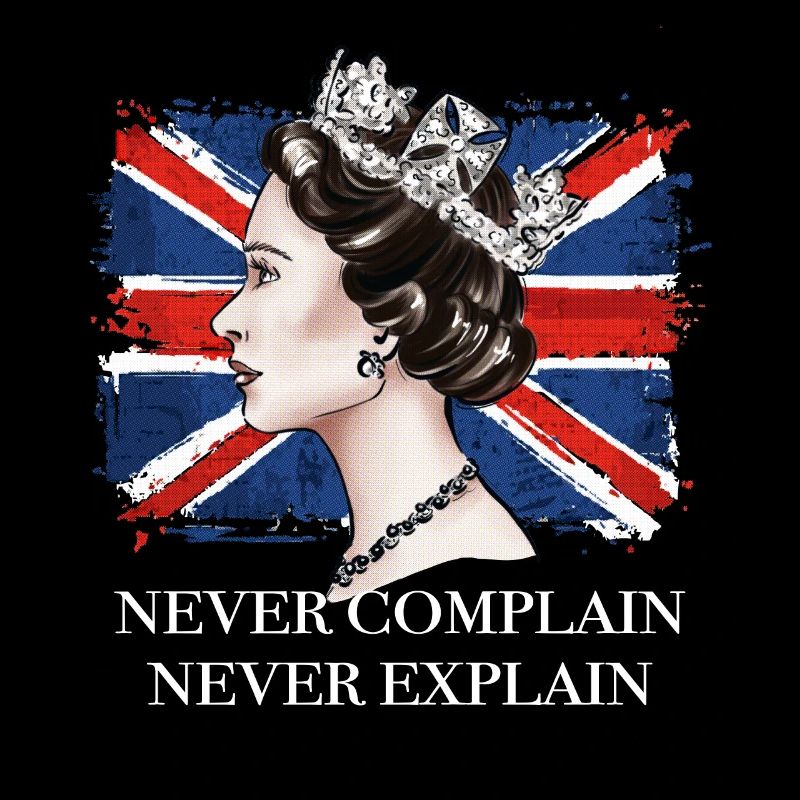 never complain never explain Queen of England