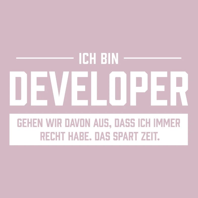 Ich bin Developer
