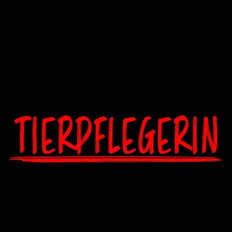 Tierpflegerin Lustiger Spruch Beruf Tiere Geschenk