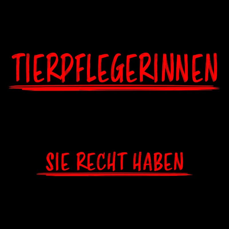 Tierpflegerin Lustiger Spruch Beruf Tiere Geschenk