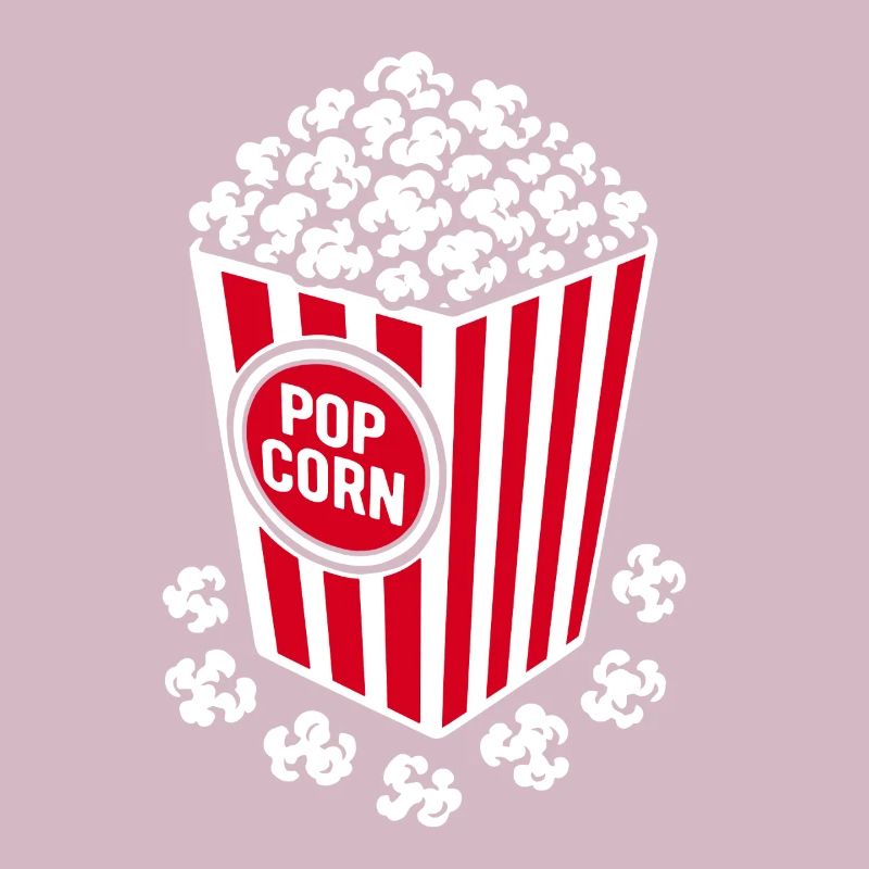 Frisches Popcorn - knusprig, lecker - Geschenk