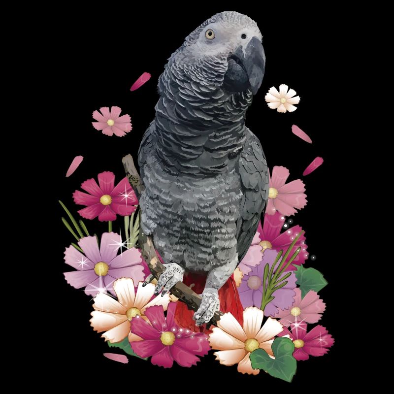 The grey parrot
