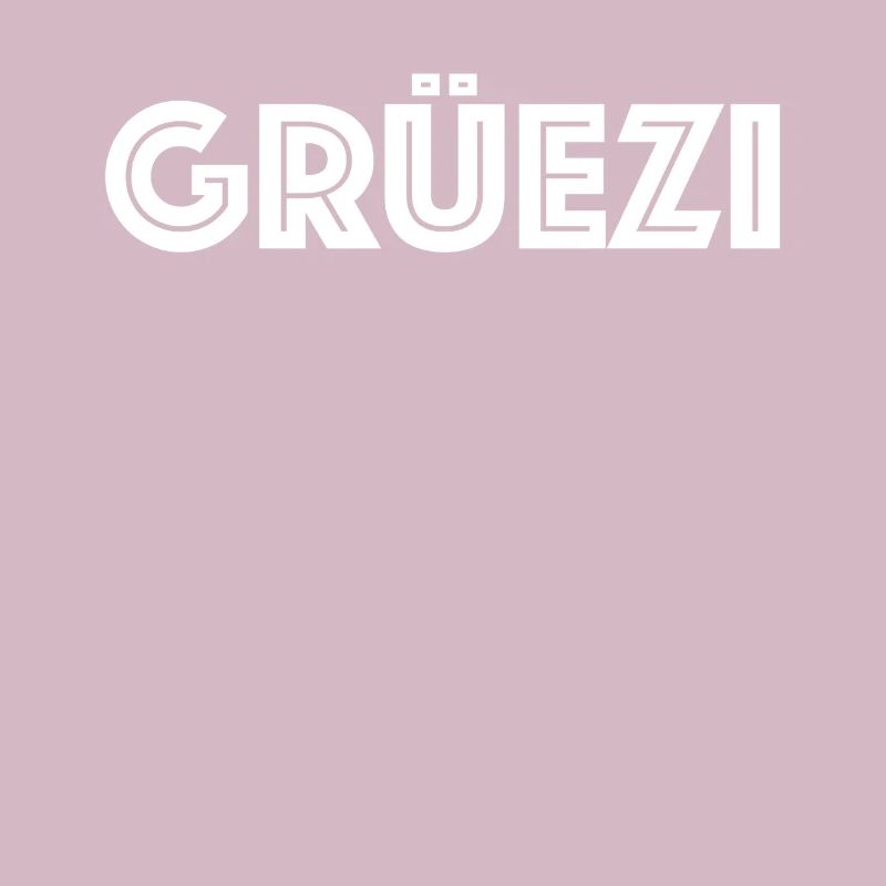 Grüezi Suisse dialecte suisse allemand