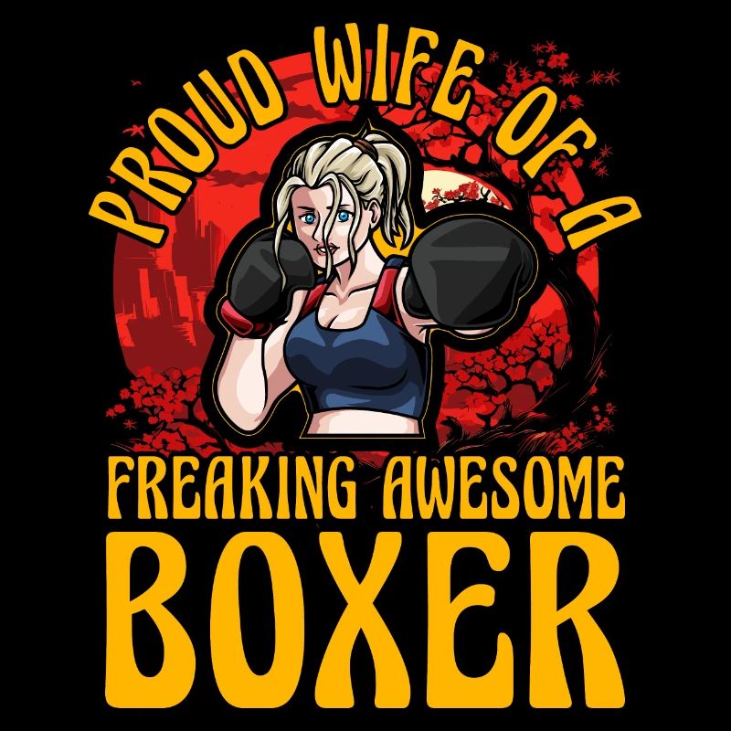 Stolze Ehefrau eines verdammt geilen Boxers