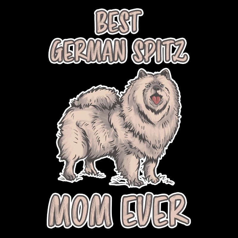 Deutsche Spitze Spruch Mama Hunde Mutter Geschenk