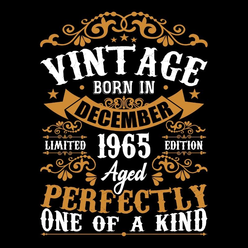 Dezember 1965 Geburtstagsgeschenk Dezember 1965