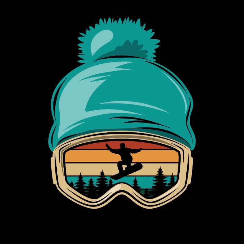 Snowboard, Halfpipe, Wintersport, Skibrille