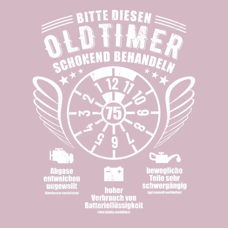 Oldtimer schonend behandeln - 75. Geburtstag