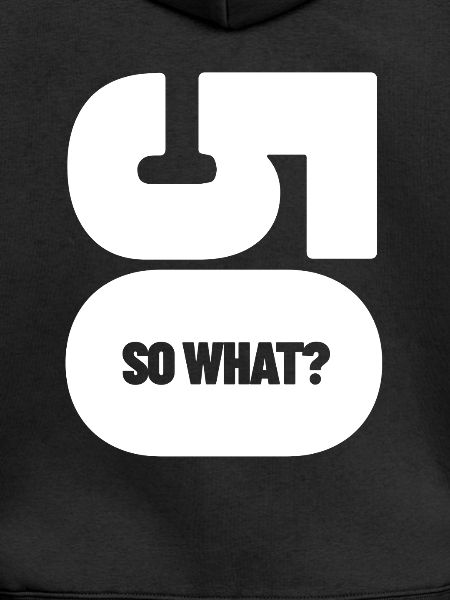 50 - so what? 50th Birthday Gift