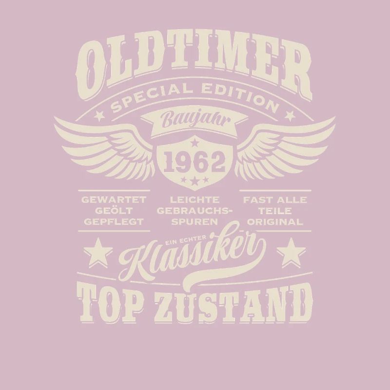 Oldtimer Baujahr 1962 - Geburtstag - Geschenk