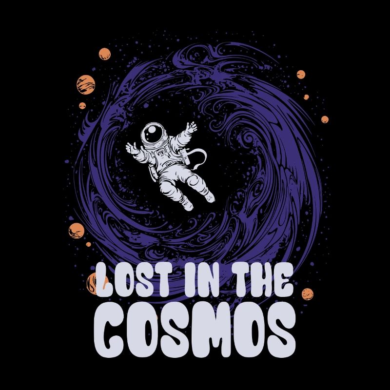 Perdu dans le cosmos - Astronaute - Espace
