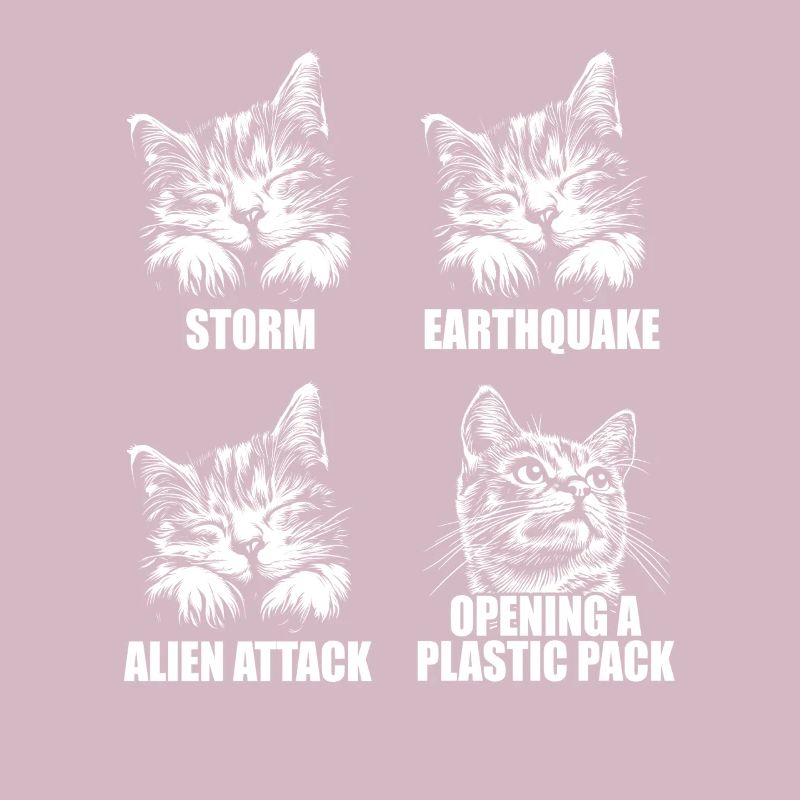 Chat - perception sélective - dire