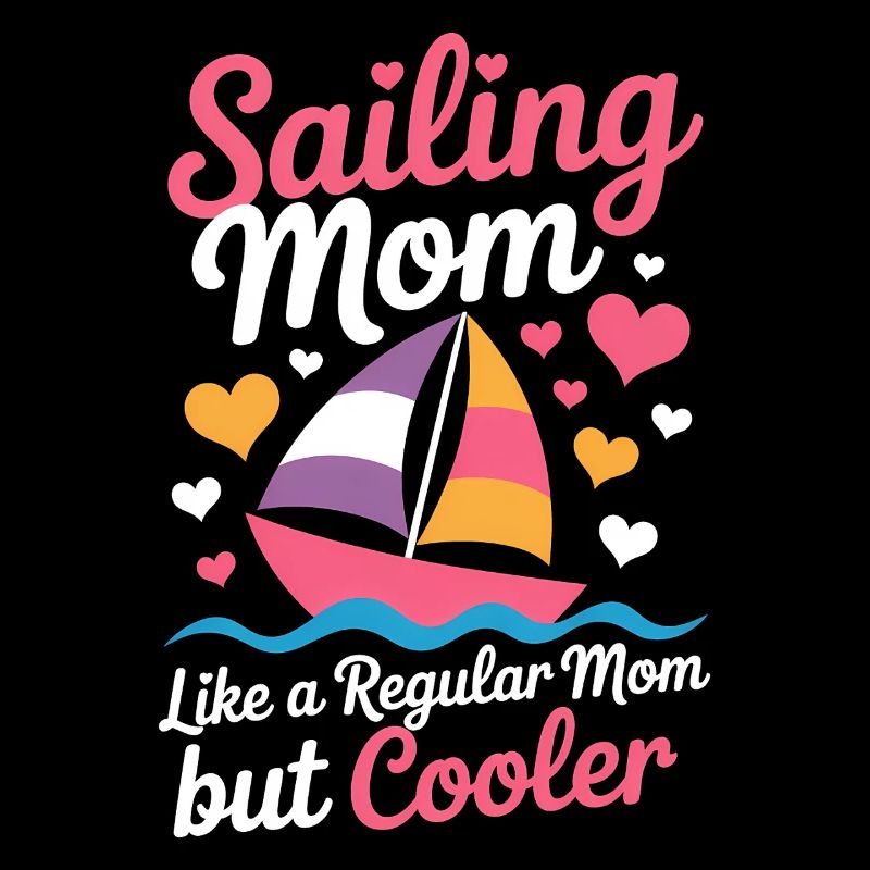 Sailing Saying Mom Mom Sailor Sailing Gift