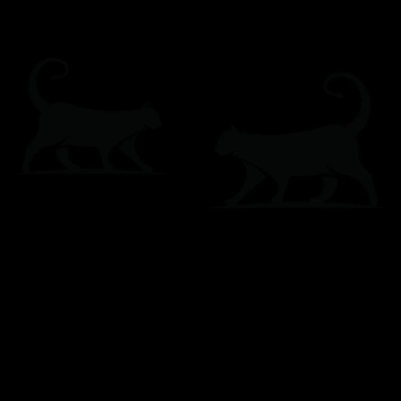 80% Coton 20% Poils de chat Drôles de chats Dictons