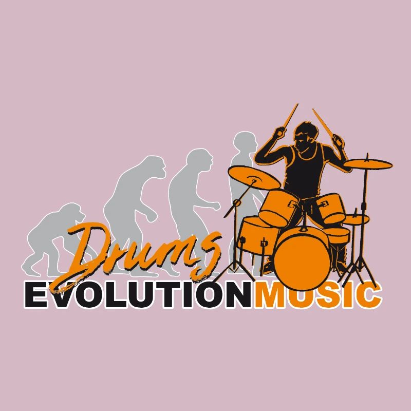 Drums, drummer, drums, evolution music