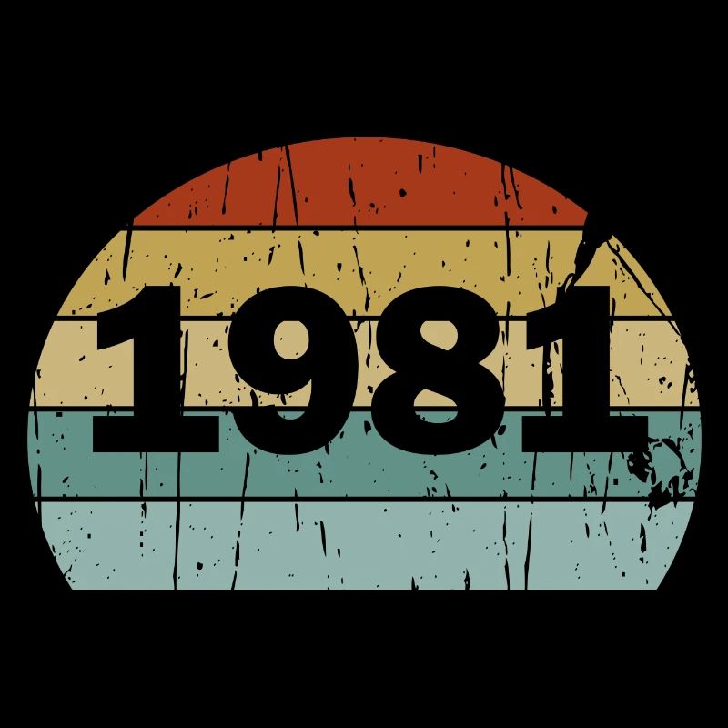 40e anniversaire 1981 Idée cadeau Drôle