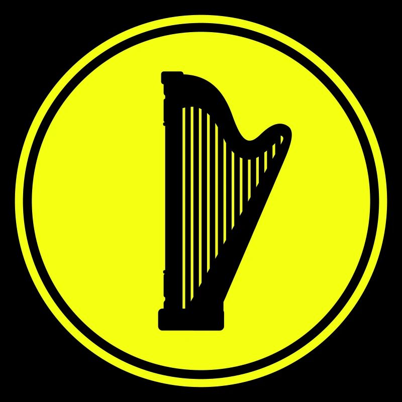 Symbole de la harpe
