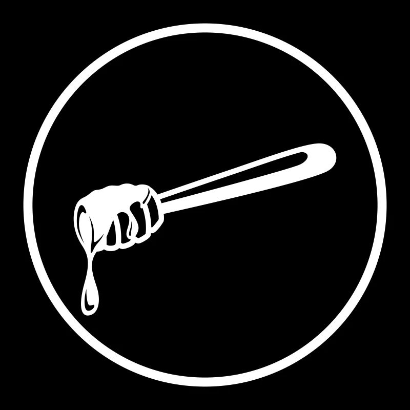 Stick chisel symbol beekeeper