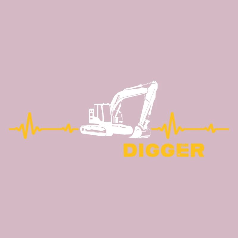 bagger baggerfahrer Baggerschaufel "Digger"