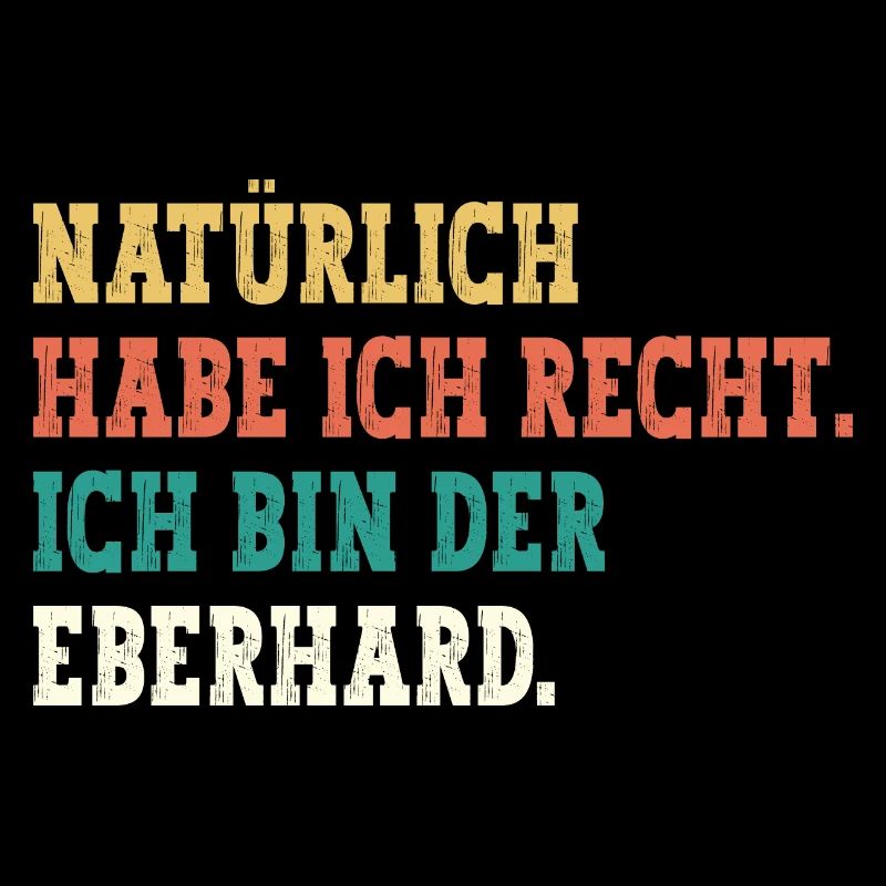 Eberhard Lustiger Spruch Vorname Name Eberhard