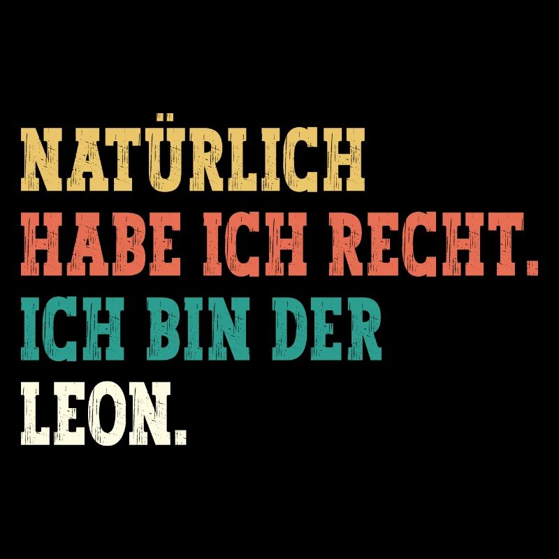 Leon Lustiger Spruch Vorname Name Leon