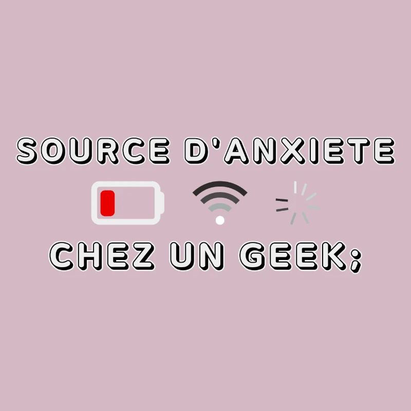 Source d Anxiété Chez un Geek