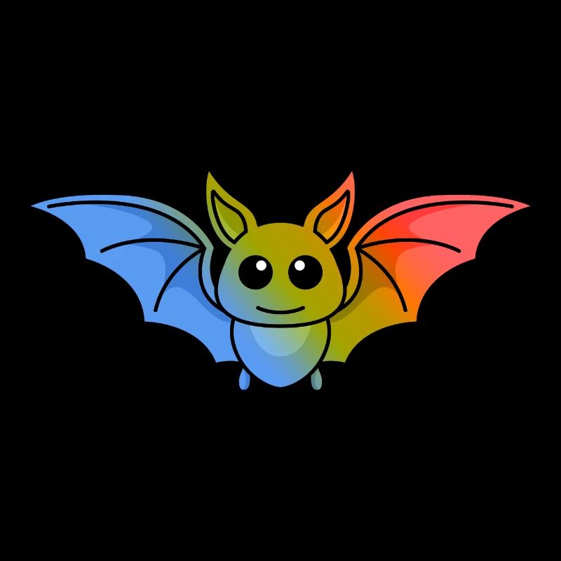 Fledermaus Comic Tier
