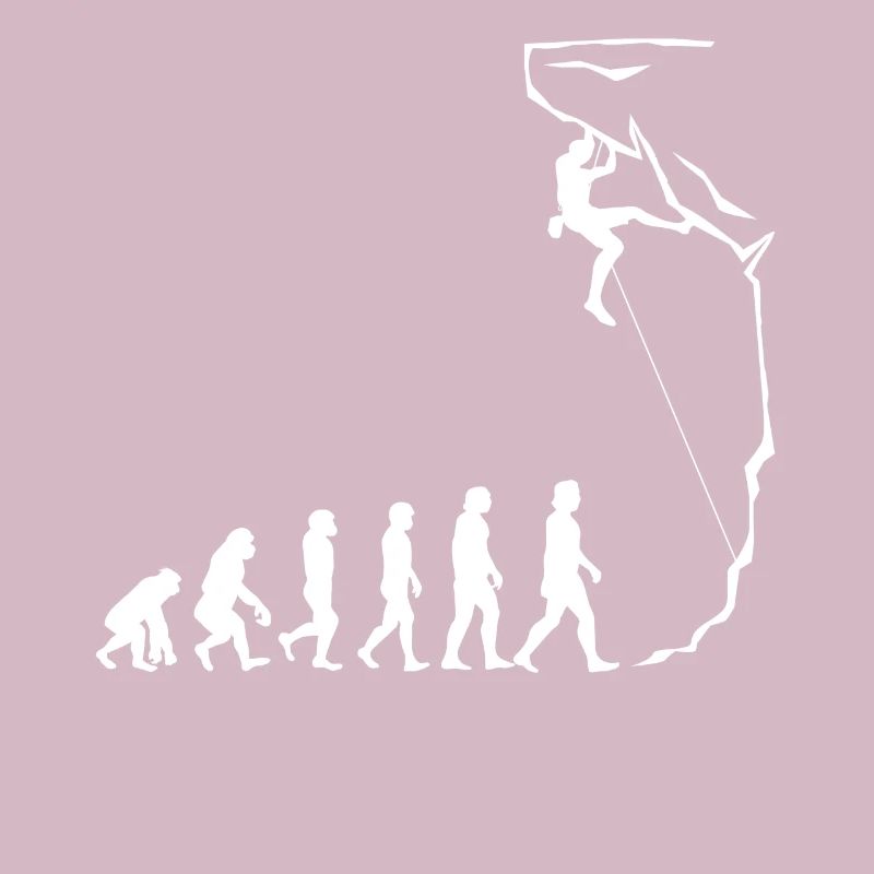 Evolution des Kletterns, Bouldern, Bergsteigen