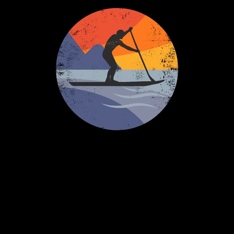 SUP Paddleboard Stand Up Paddle Vintage