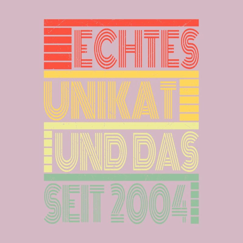 Echtes Unikat Seit 2004 Geboren 2004 Geburtstag